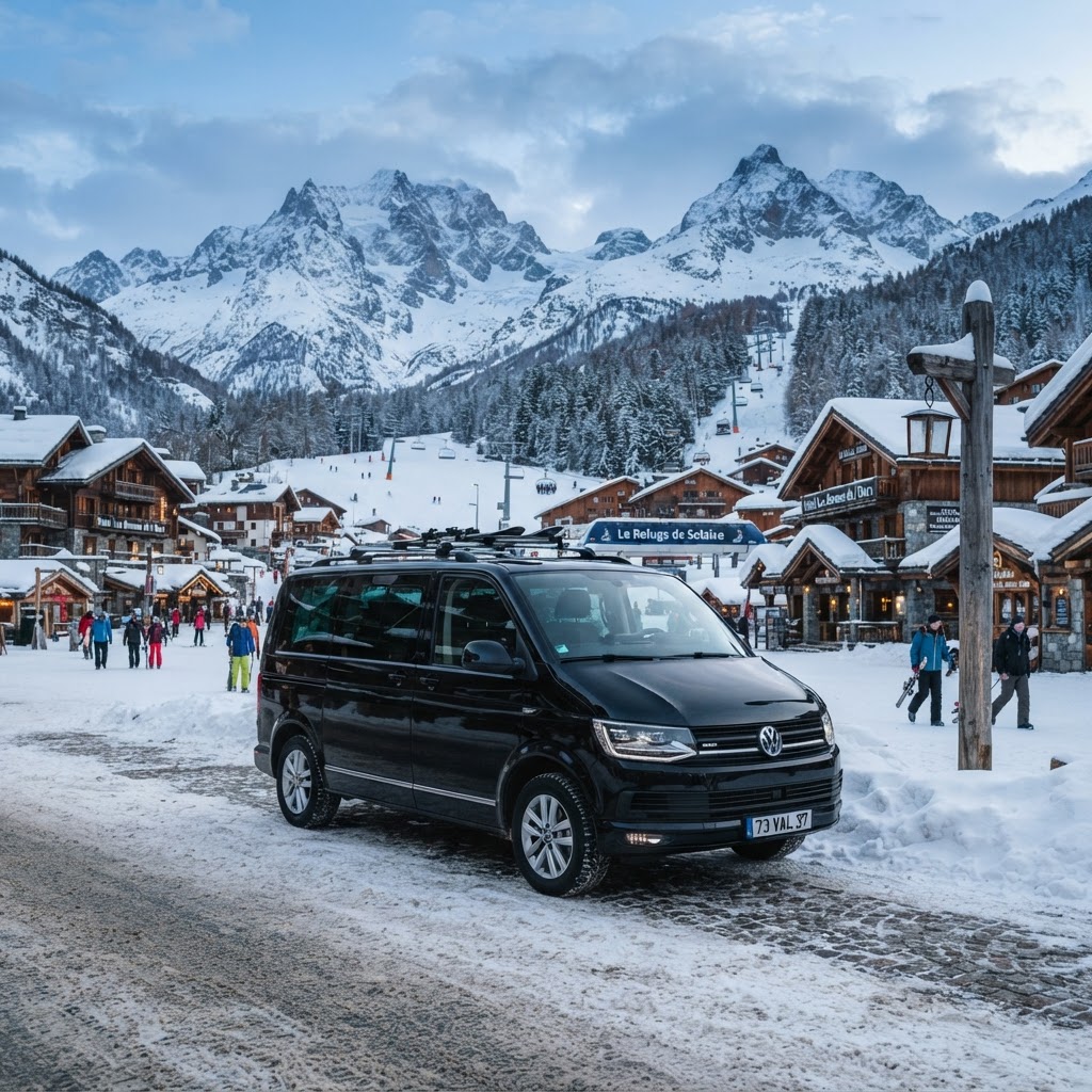 Volkswagen Caravelle à Val d'Isère