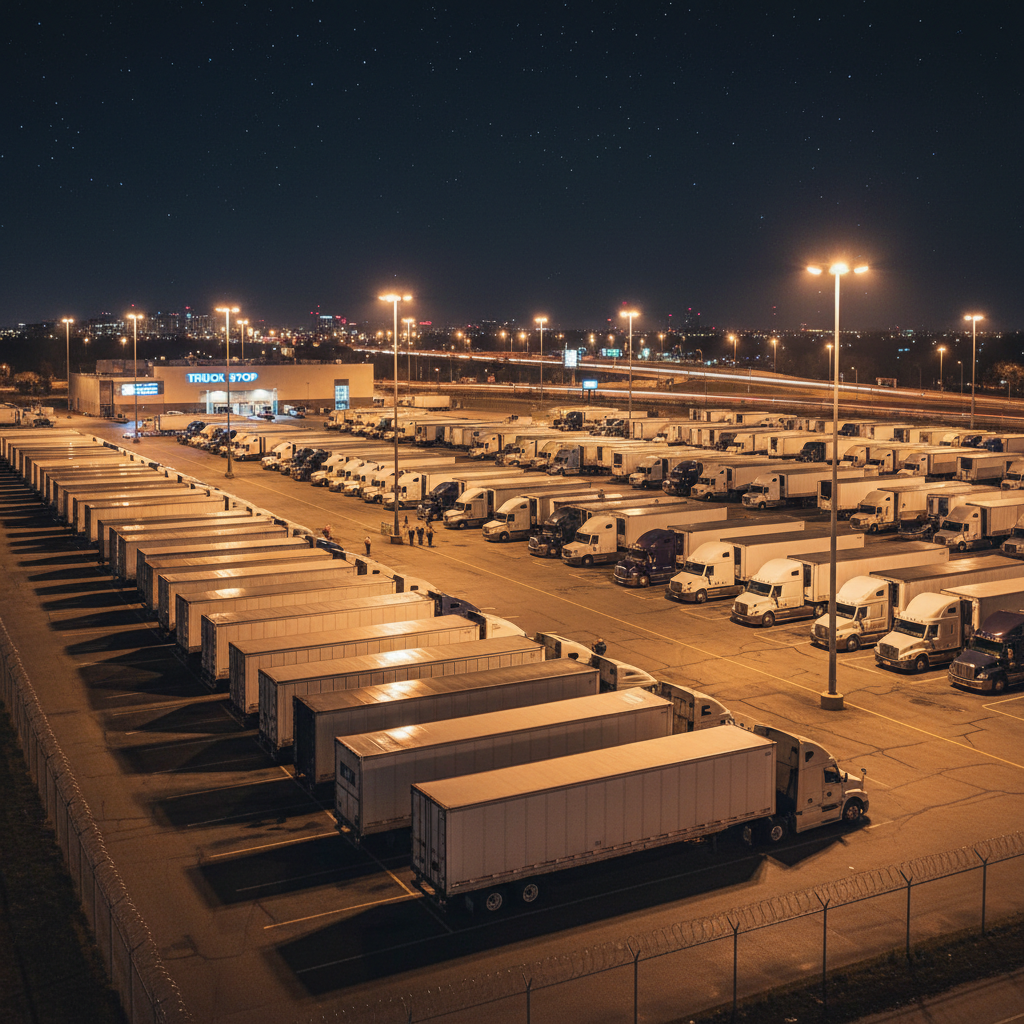 Commercial Truck Parking