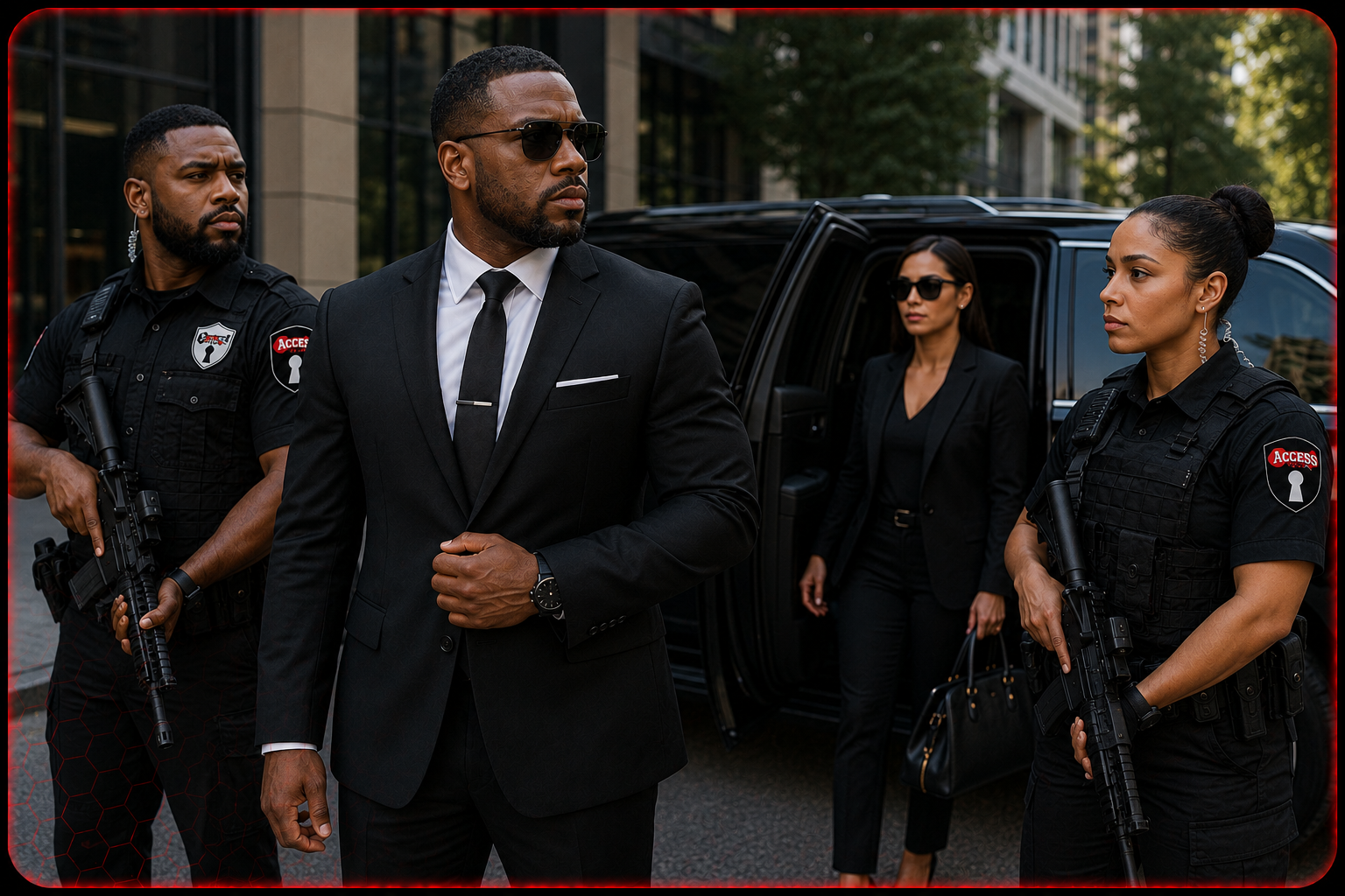 Executive protection security support