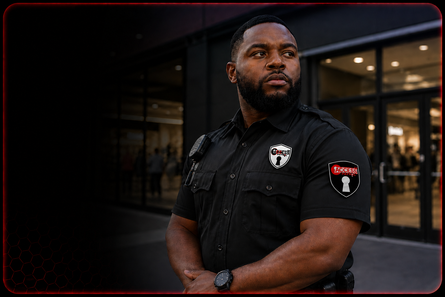 Professional Access Patrol security officer