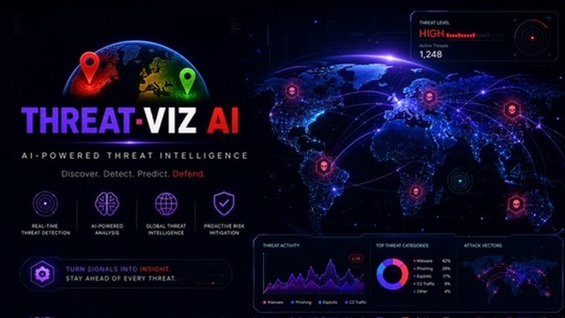 ThreatViz AI — threat intelligence and risk visualization for security decision support