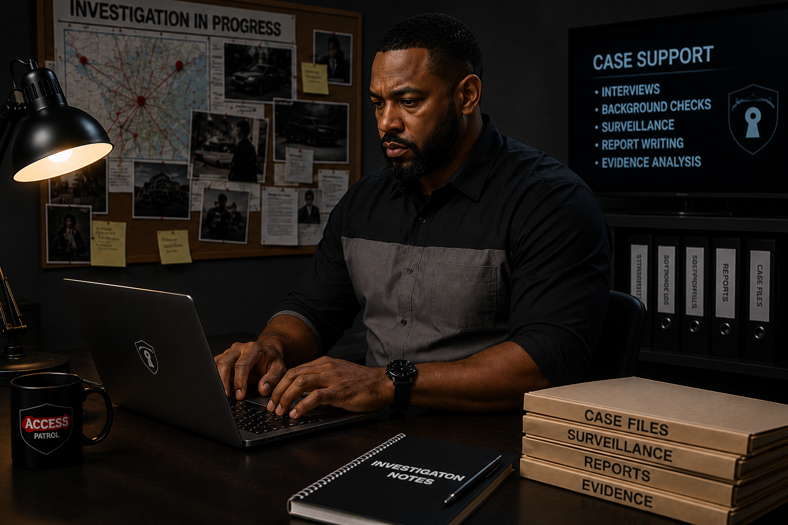 Investigation support and case review