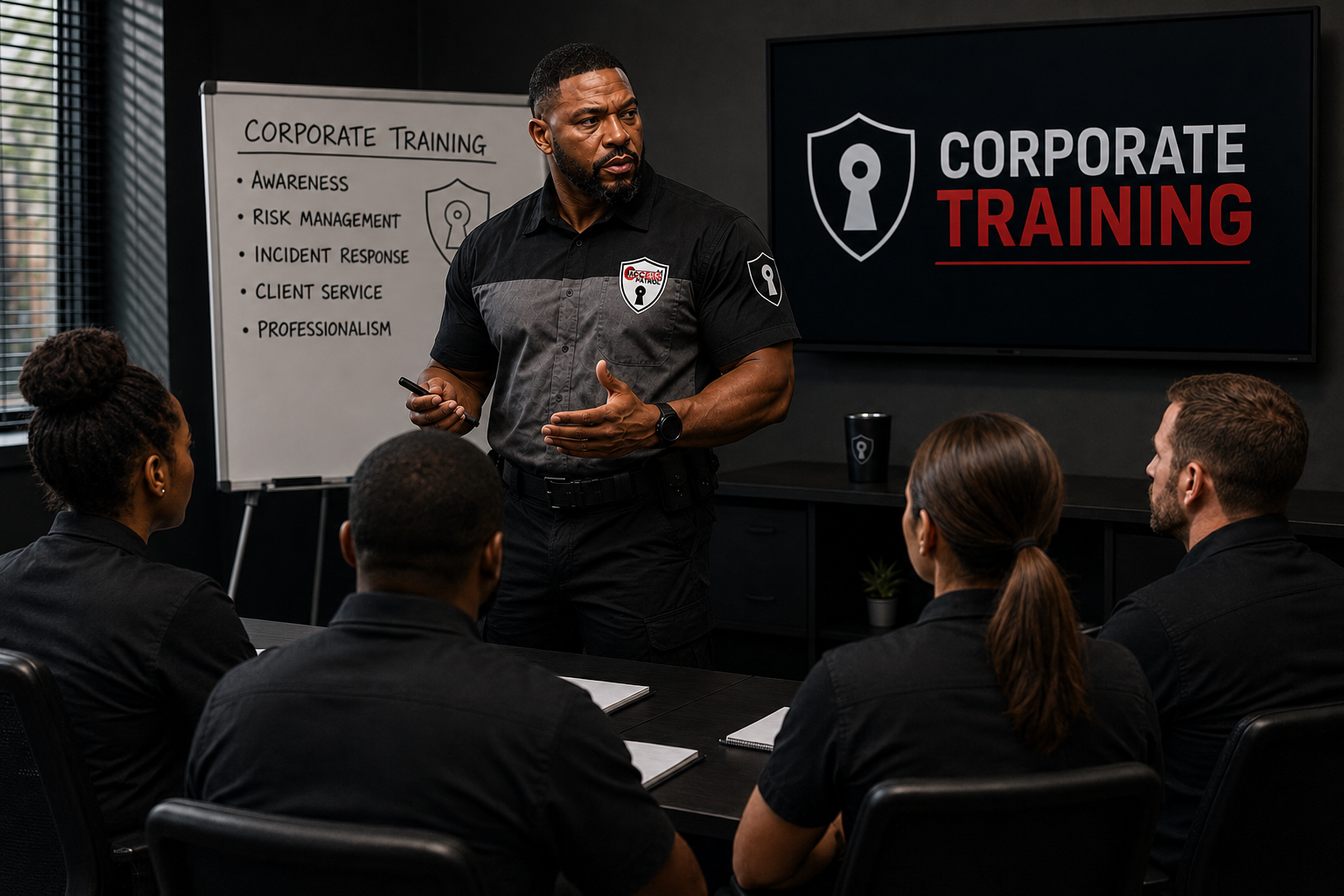 Security training for organizations