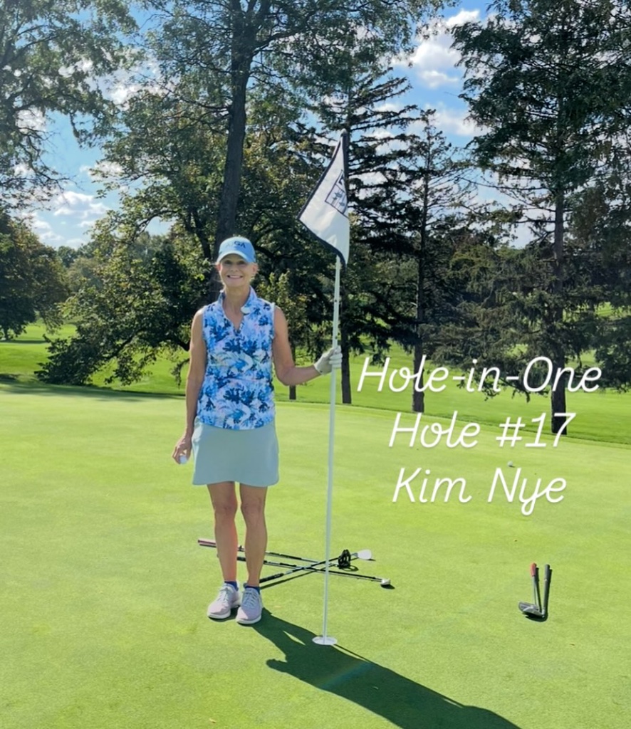 Hole-in-One on #17 — Kim Nye