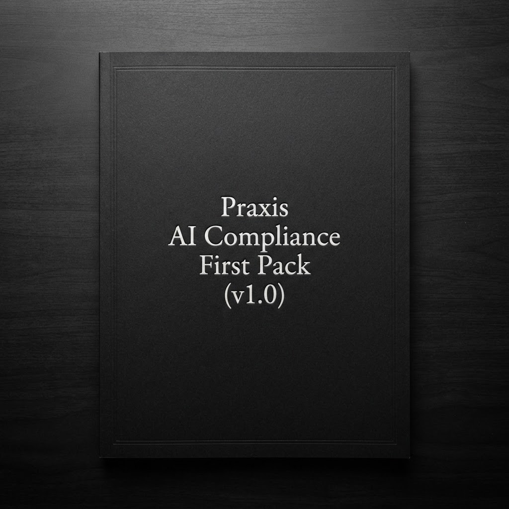 Free download: Praxis AI Compliance First Pack (v1.0)