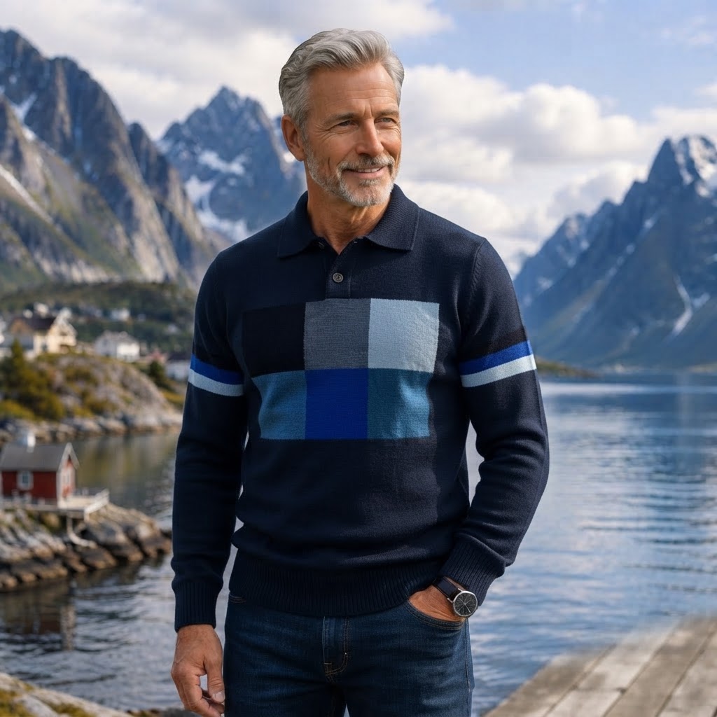 Nordic Six Polo Knit genser 4