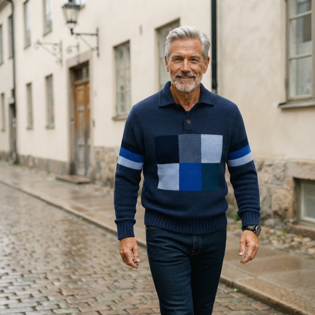 Nordic Six polo genser — Livsstil · Byvandring