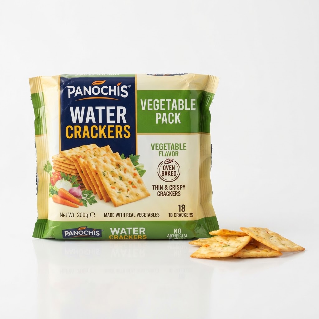 Panochis Water Crackers Vegetable