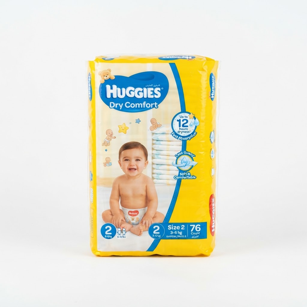 Huggies Dry Comfort Size 2 (3-6kg)