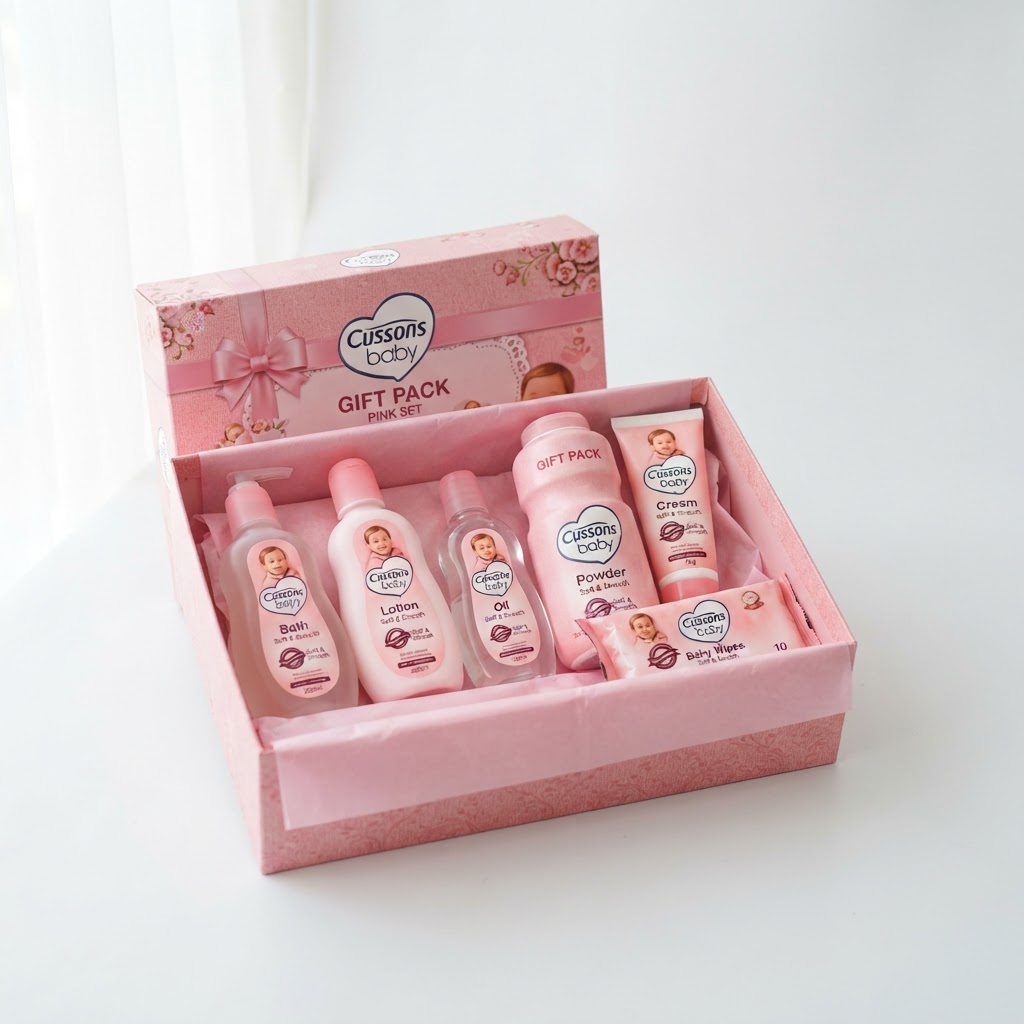 Cussons Baby Gift Pack (Pink)