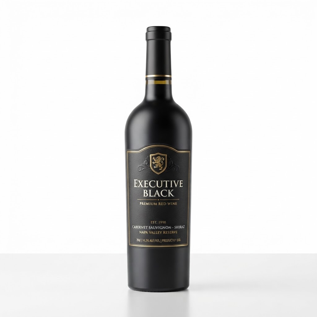Executive Black Wine 70cl