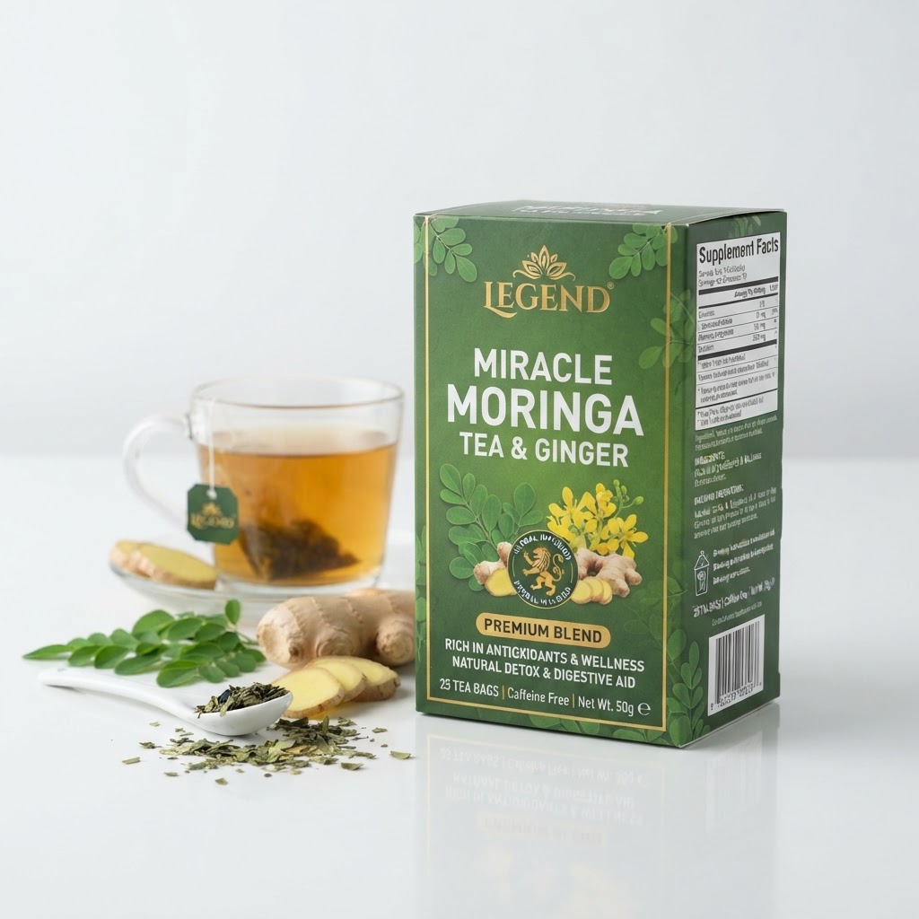 Legend Miracle Moringa Tea & Ginger
