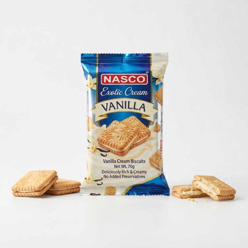 Nasco Exotic Cream Vanilla Buscuit
