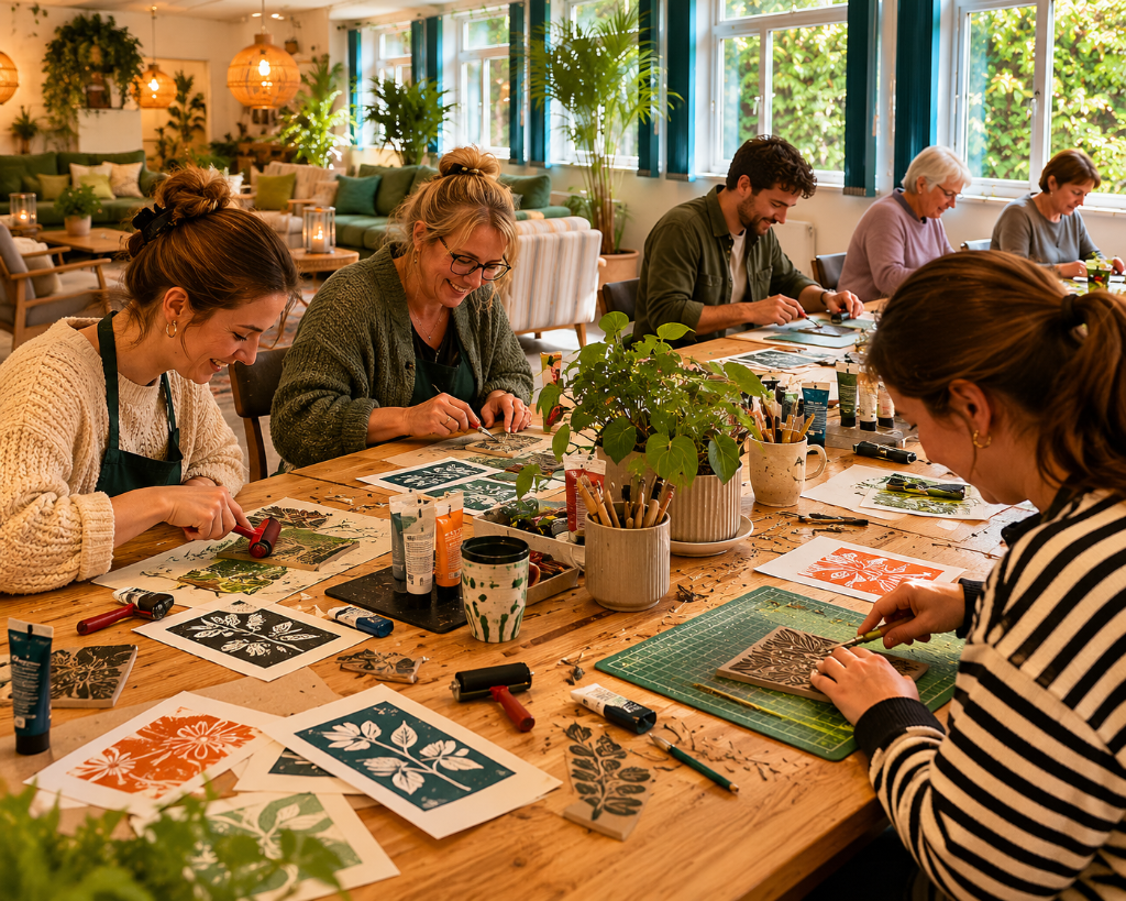 Community creative workshop space