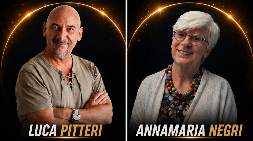 Luca Pitteri e Annamaria Negri