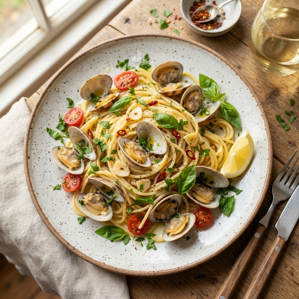 Spaghetti with Clams