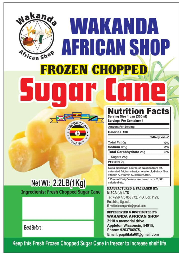 Frozen Sugar Cane