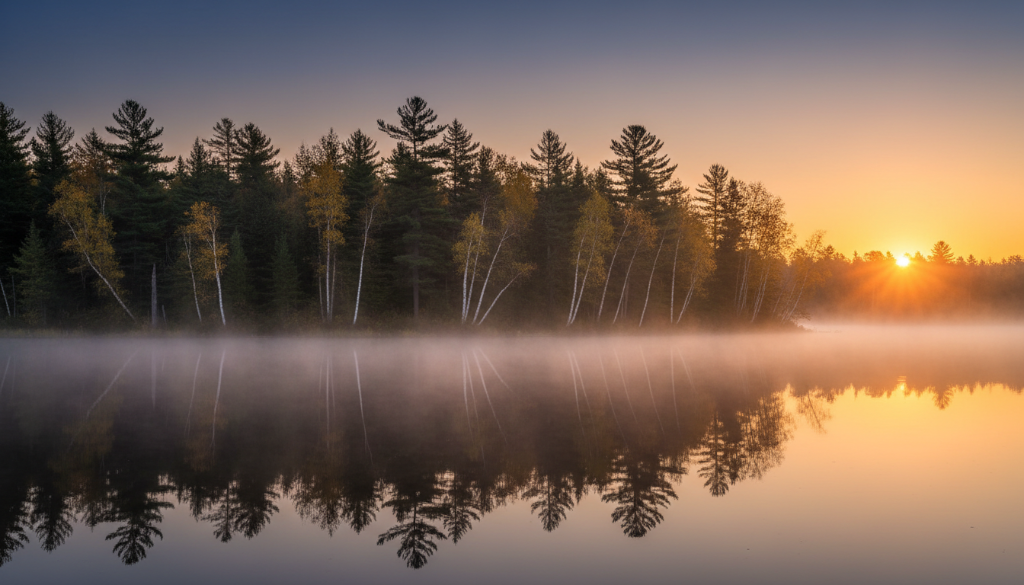 Eagle Lake at twilight