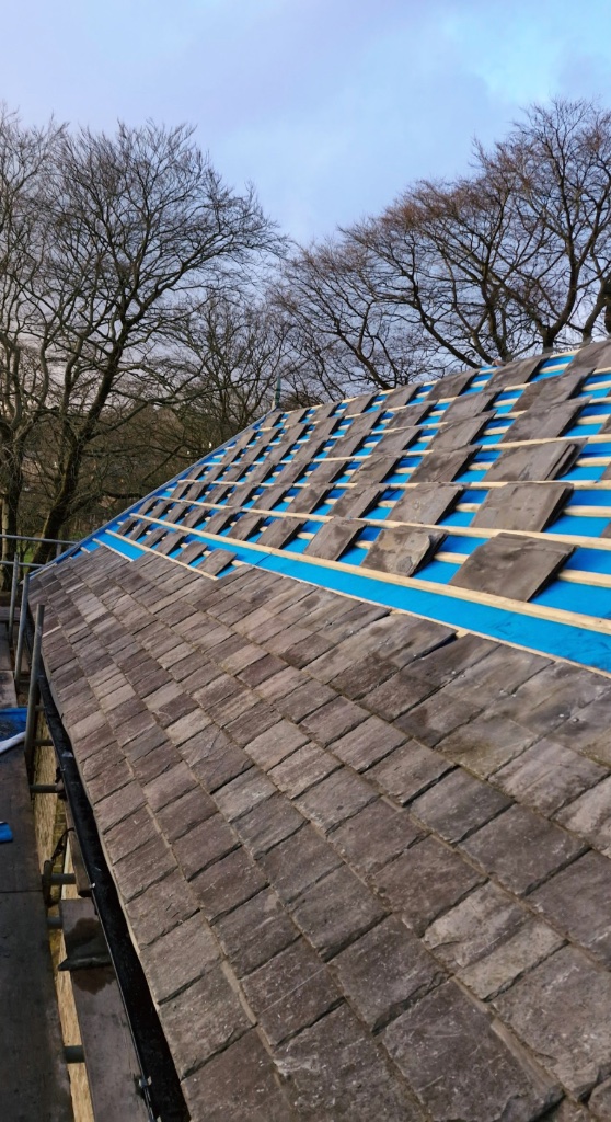 Re-Roofing with New Membrane