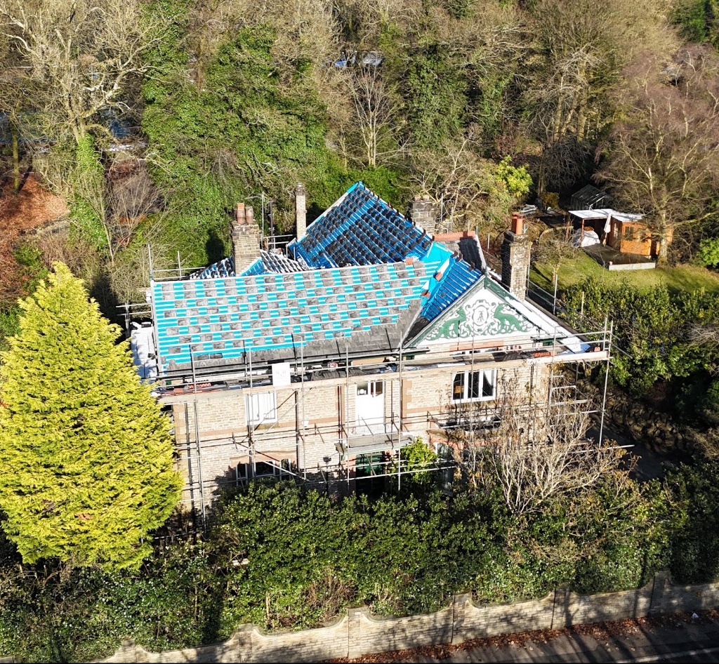 Re-Roofing Large Property