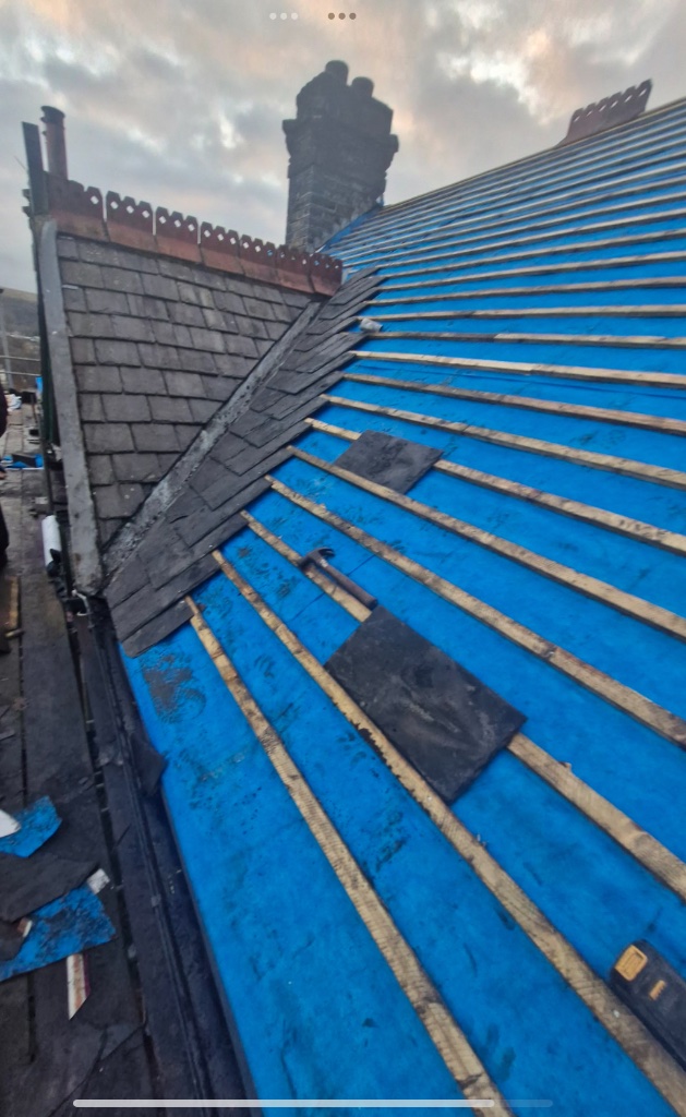 New Membrane & Battens