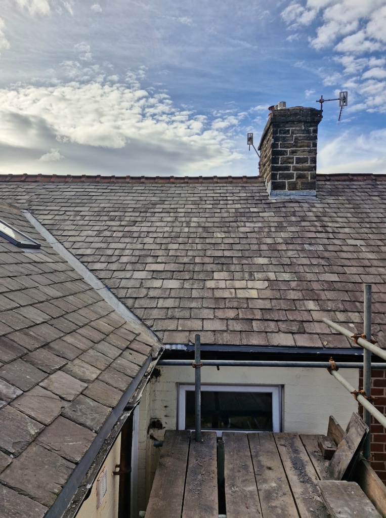 Completed Roof with Velux