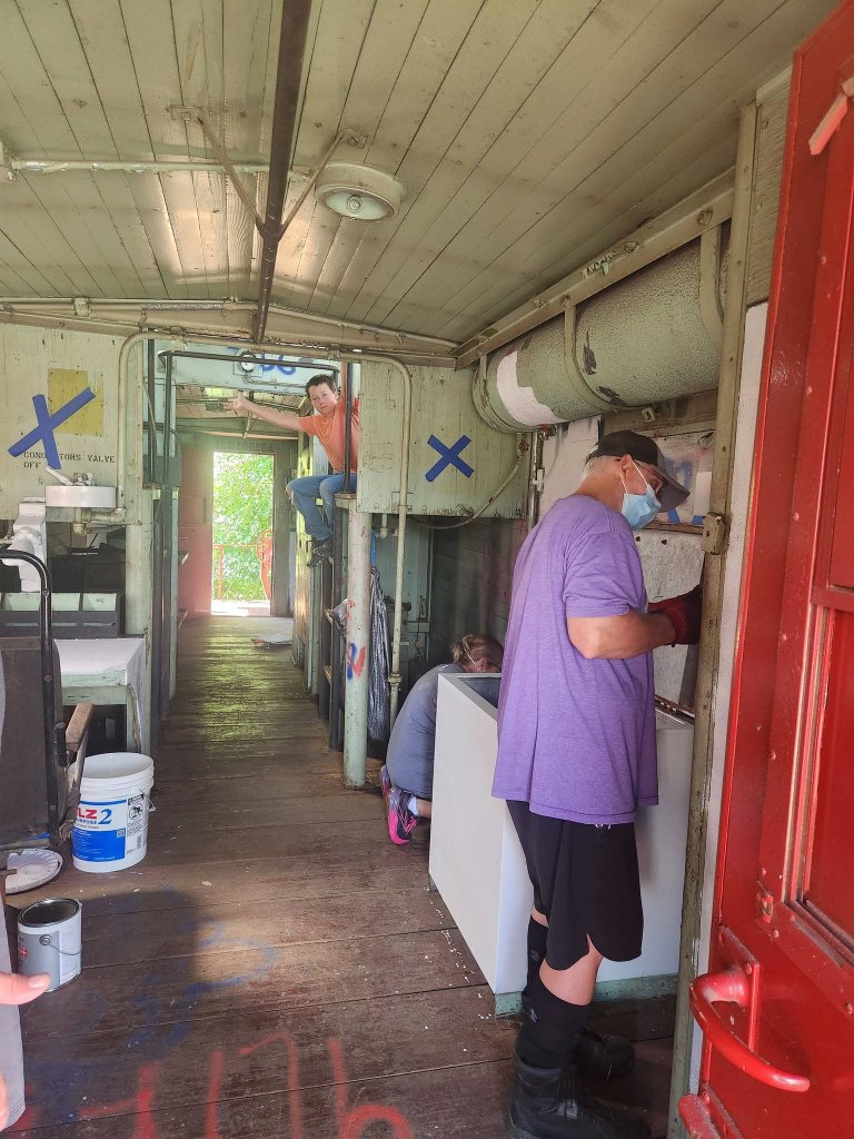 Caboose restoration photo 8