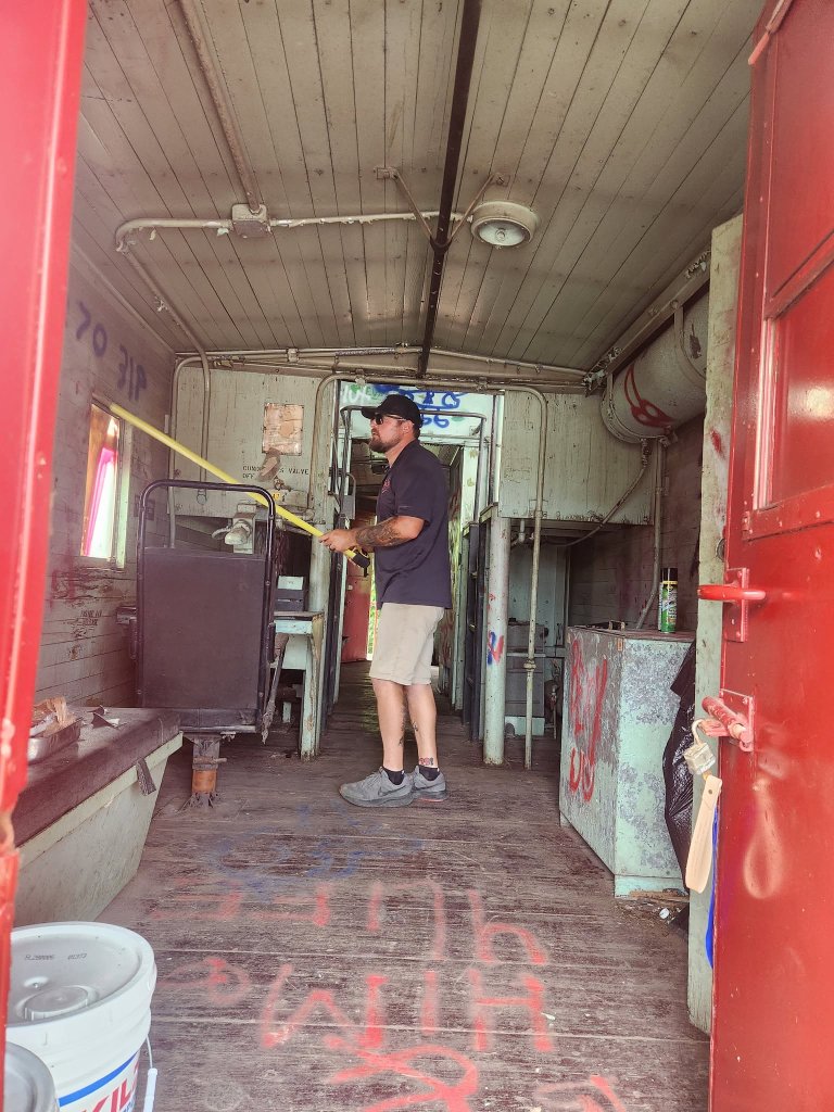 Caboose restoration photo 4