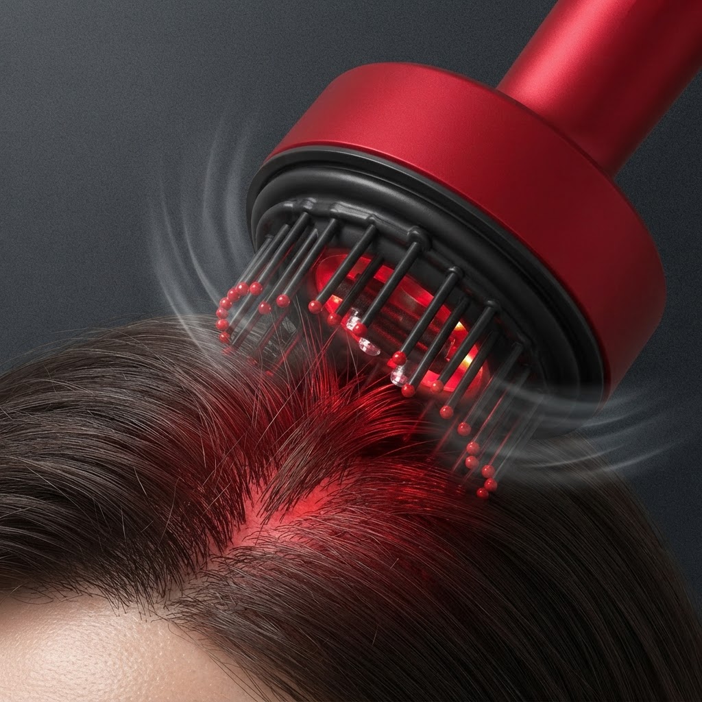 Scalp massage brush