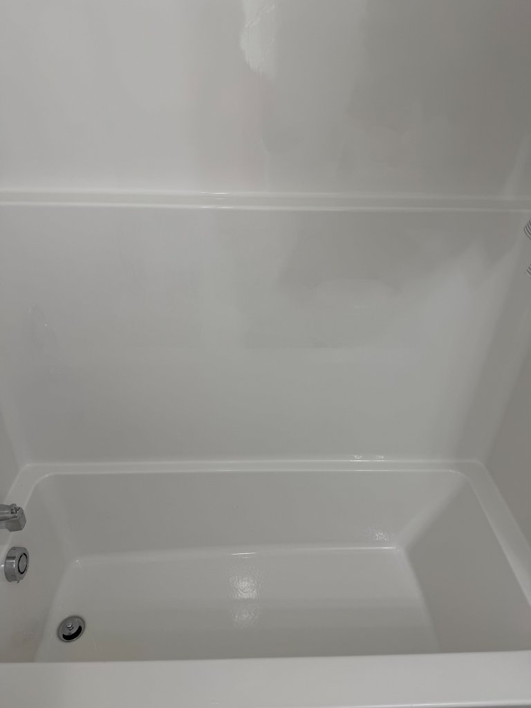 Freshly Cleaned Bathtub