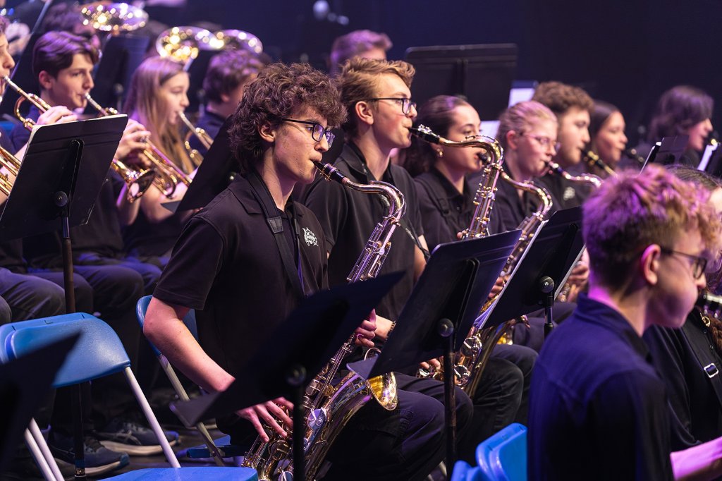 Détail d'instruments de musique
