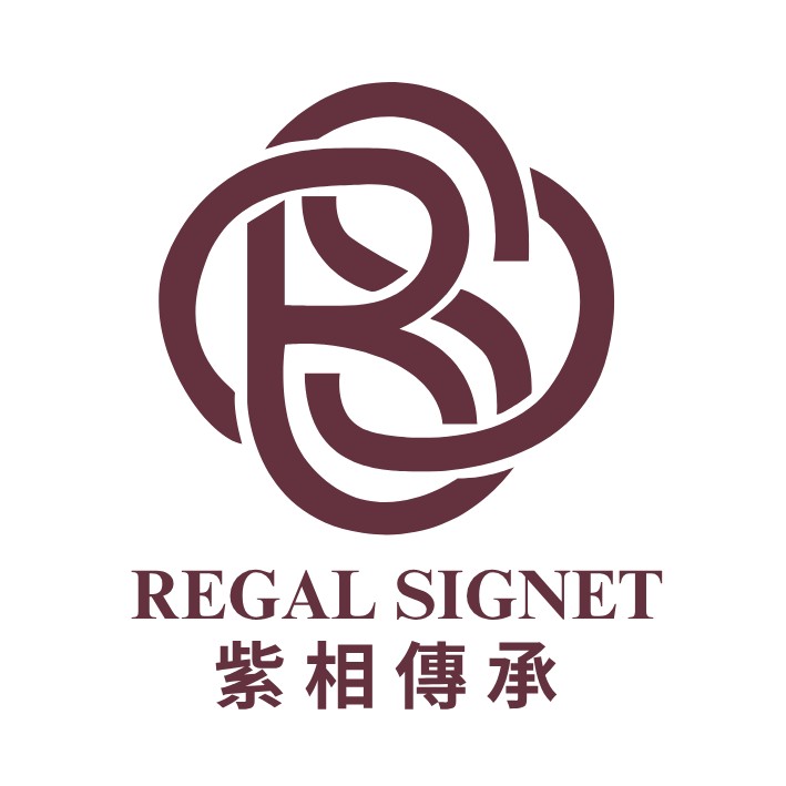 Traditional Chinese bronze seal on crimson wax