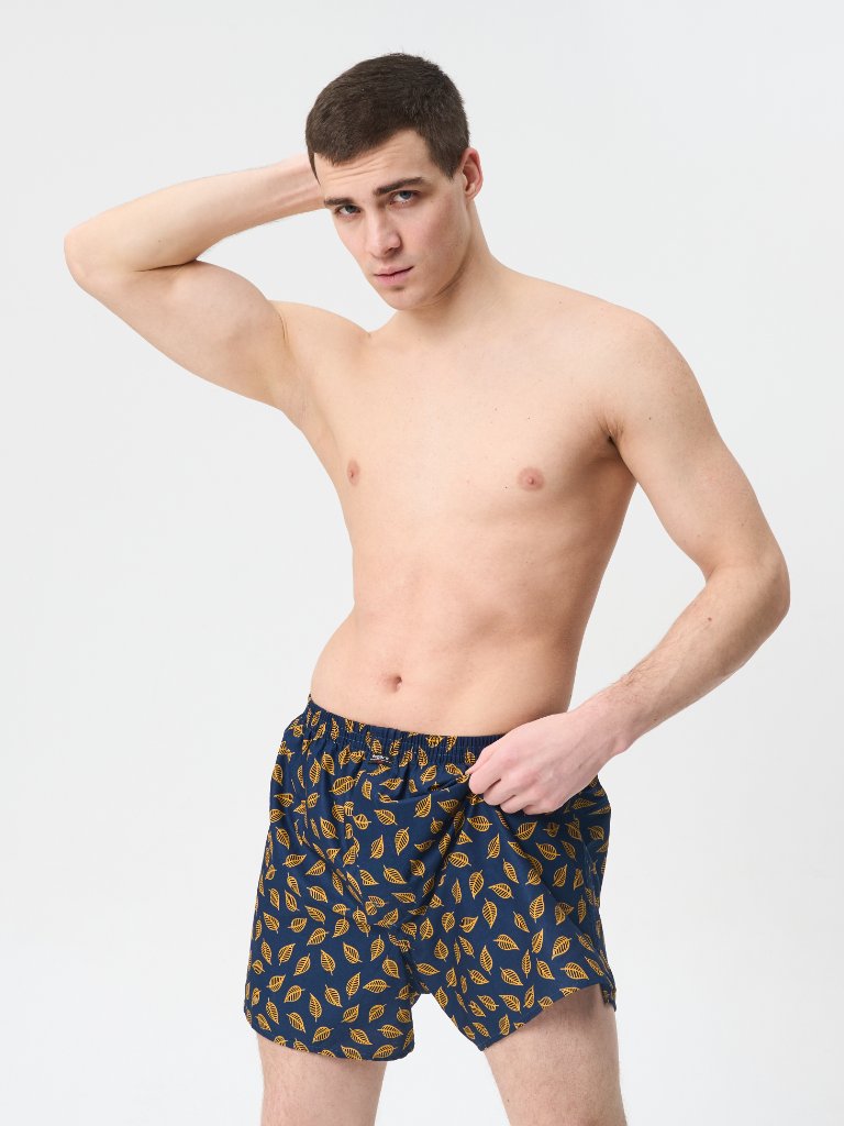 Leaf Print Boxer