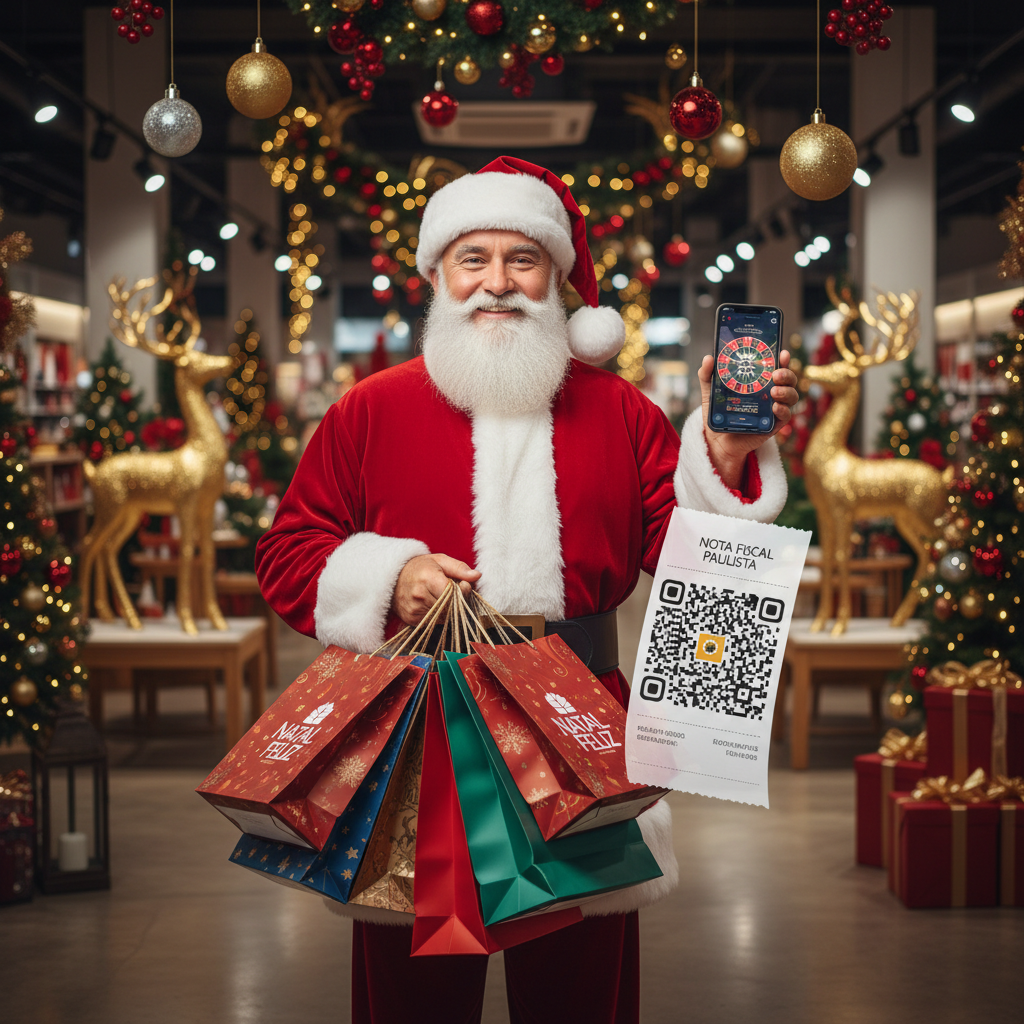Campanha Natal da Sorte com app e validação de cupons