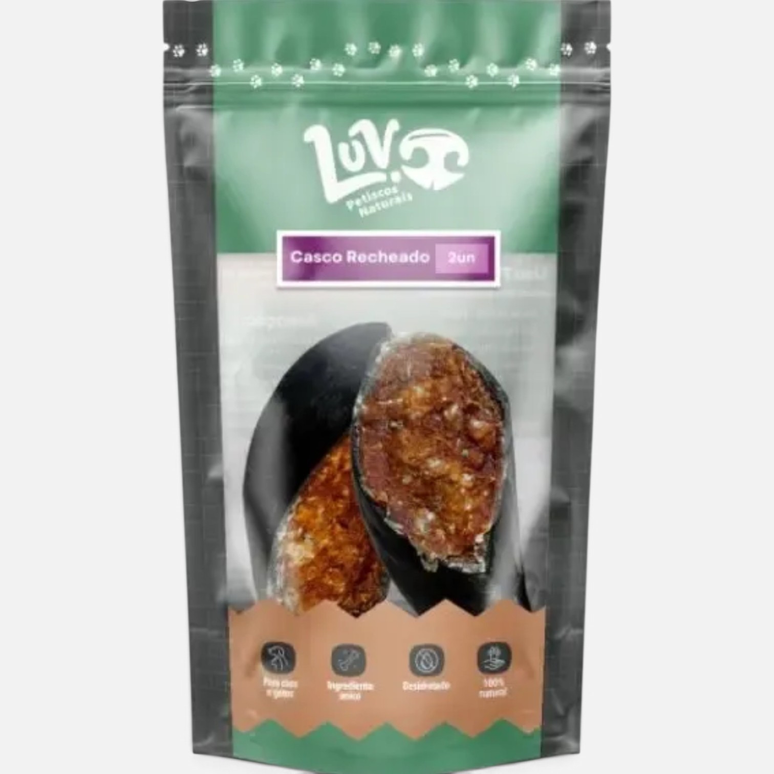 Casco Recheado Porco 2un - Luv
