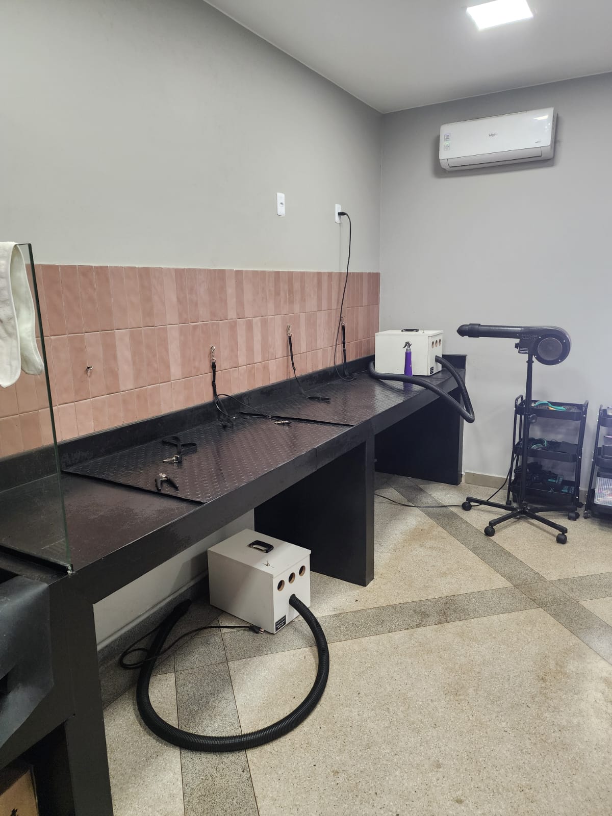 Secagem profissional com equipamentos de ponta