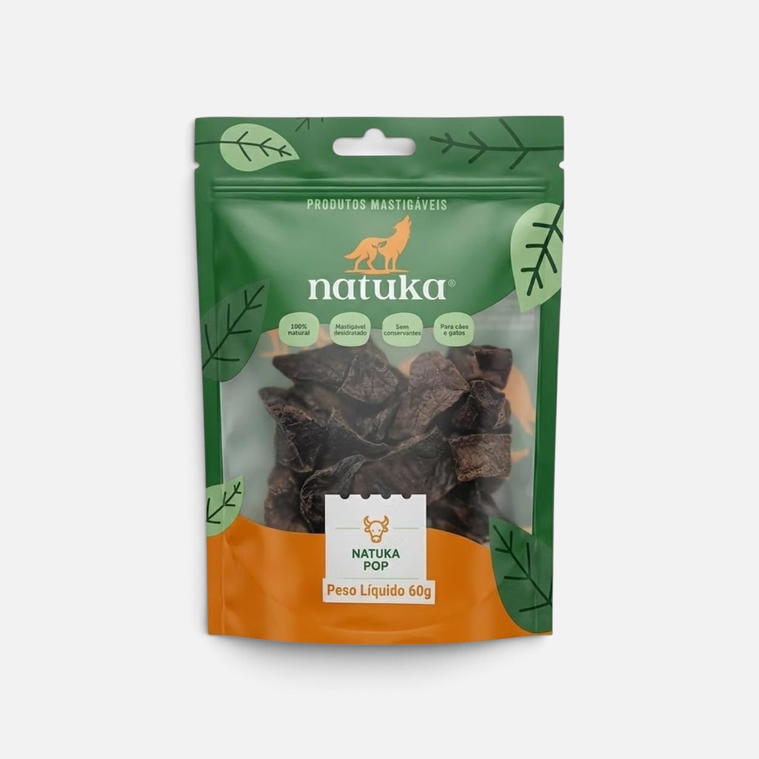 Natuka POP Pulmão Bovino 60g