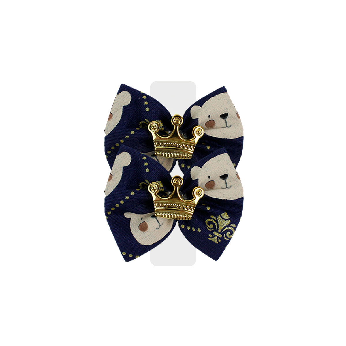 Laço Classic Urso Marinho - M