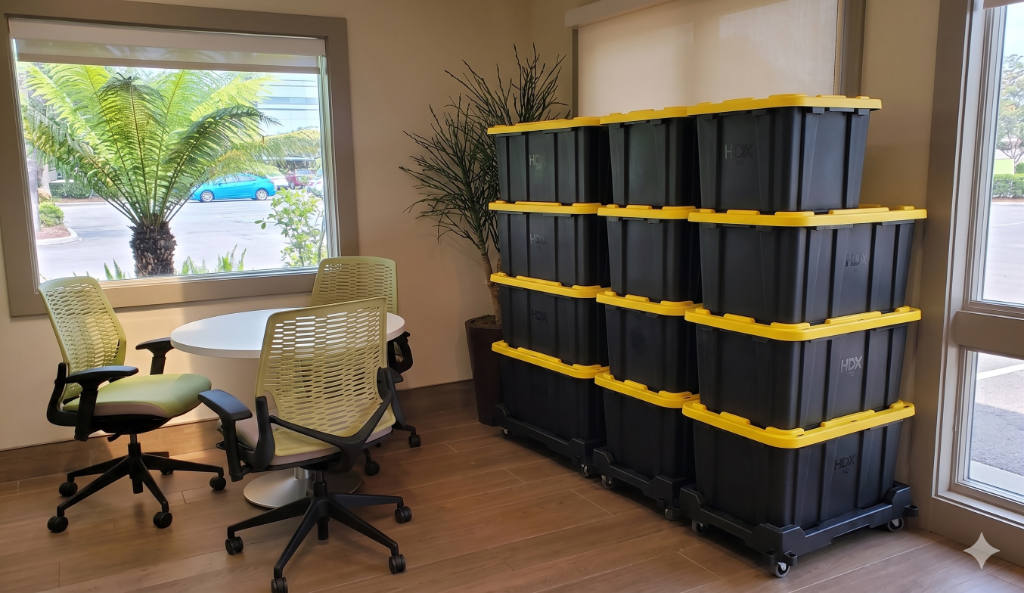 Office relocation totes