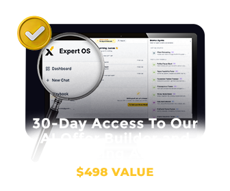 30-Day Access To Our AI Offer Builder and Marketing Agents