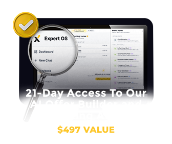 21-Day Access To Our AI Offer Builder and Marketing Agents