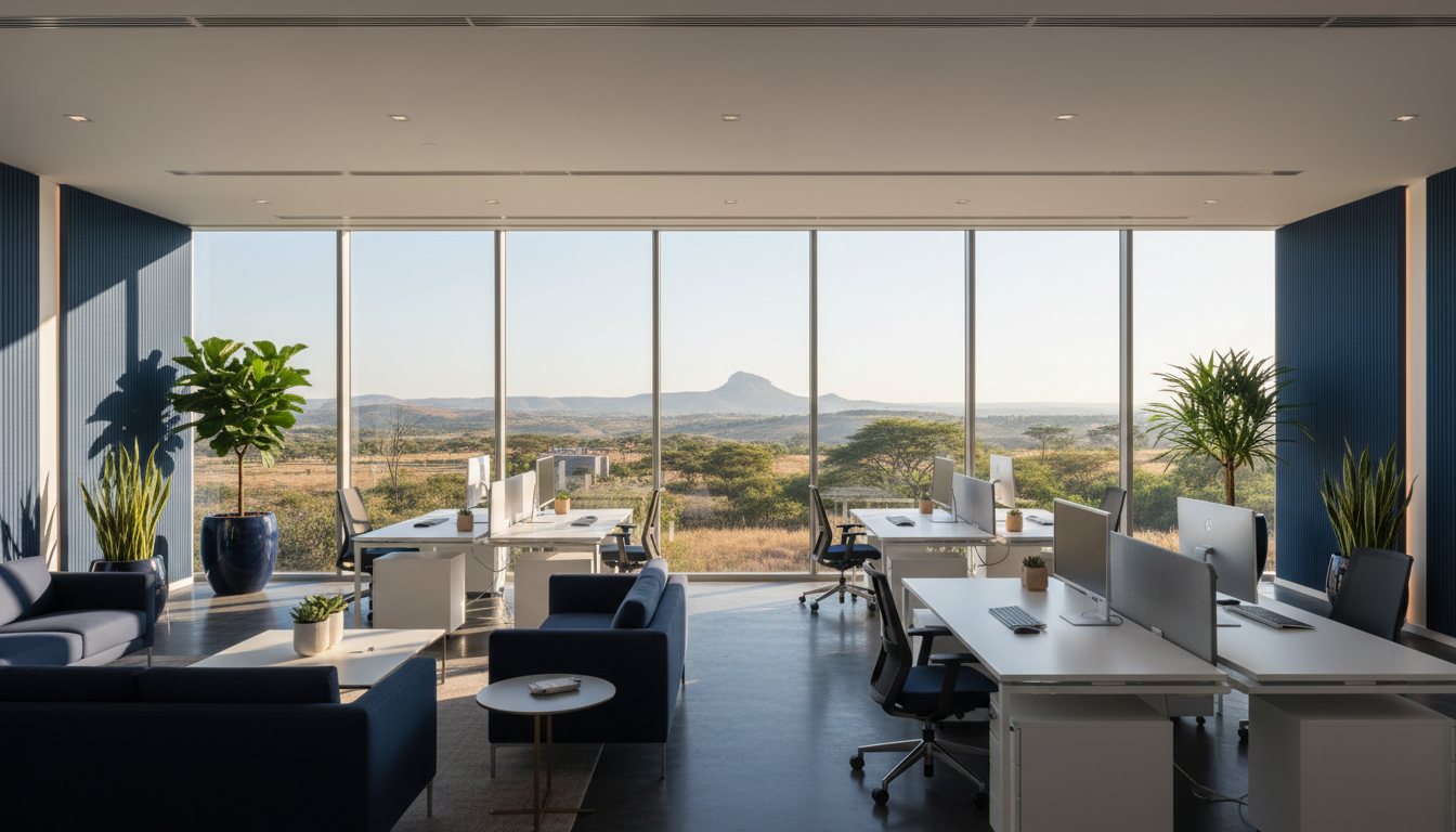Modern workspace