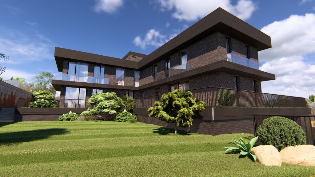 Villa L — Day Render