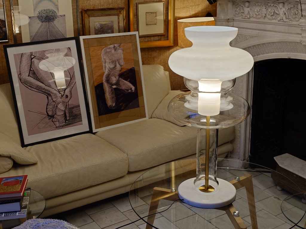 Custom Glass Lamp