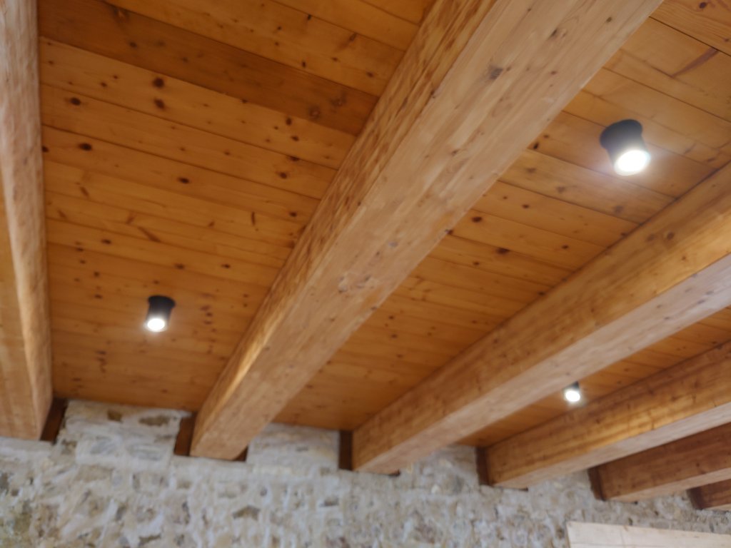 Velký Mlýn — Timber Ceiling Detail
