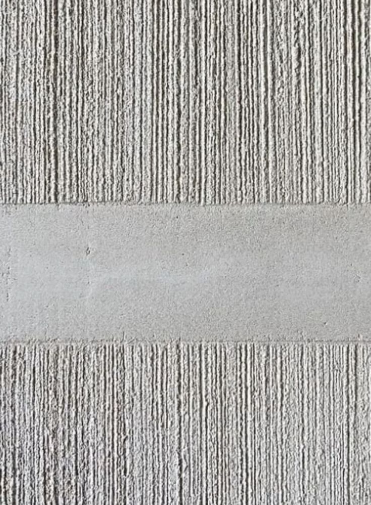 Senior Home Vodňany — Facade Texture: Grooved Concrete
