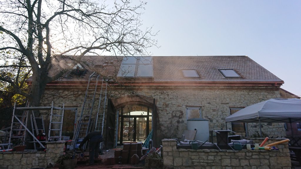 Baroque Barn House Renovation — Construction