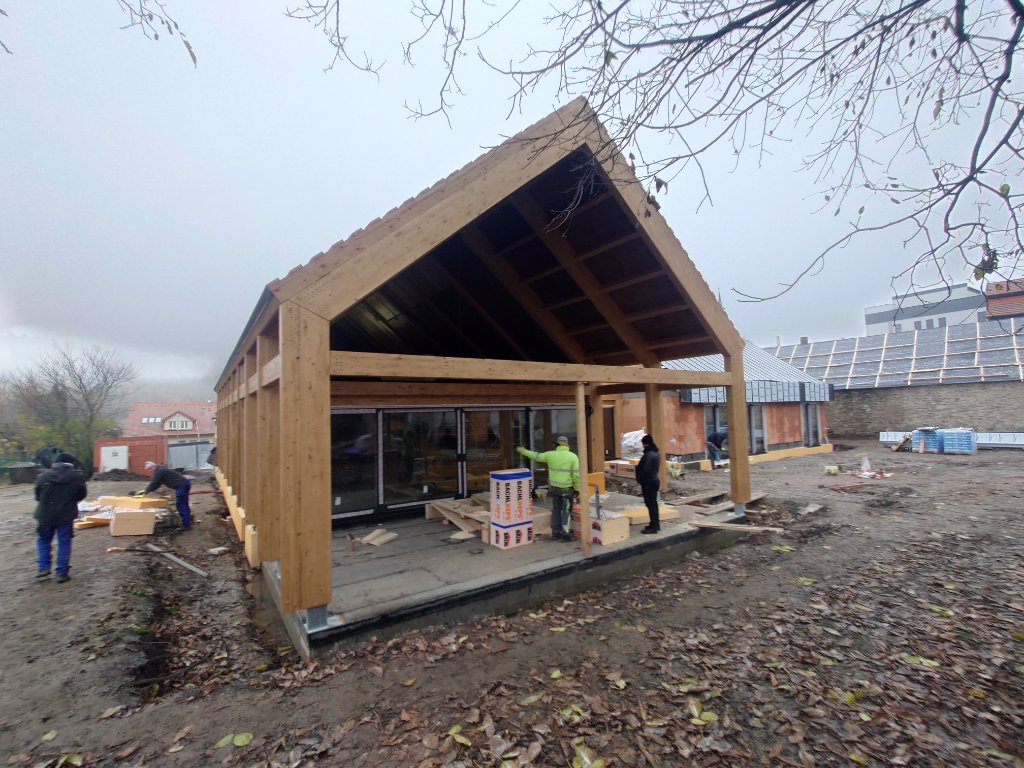 Barn Villa Votice — Timber Frame Rising