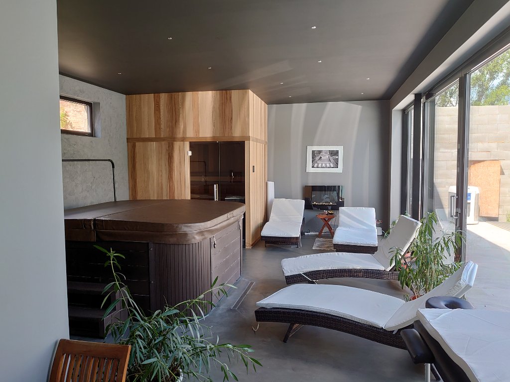 Baroque Barn House Renovation — Wellness & Sauna