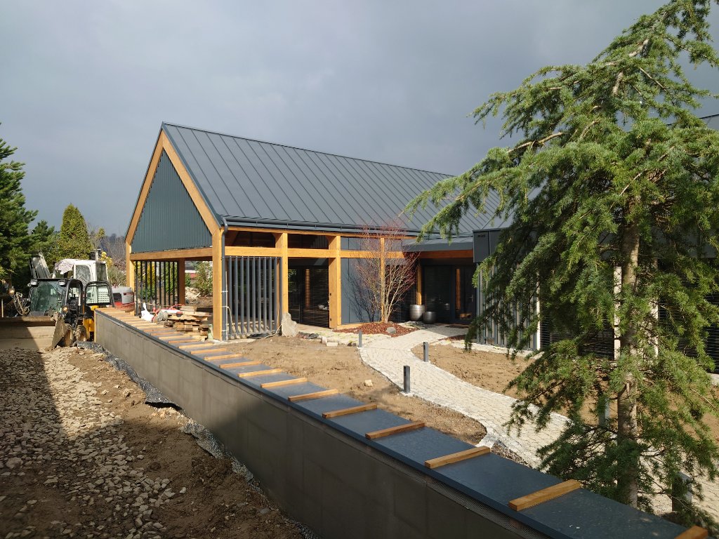 Barn Villa Votice — Completion Front